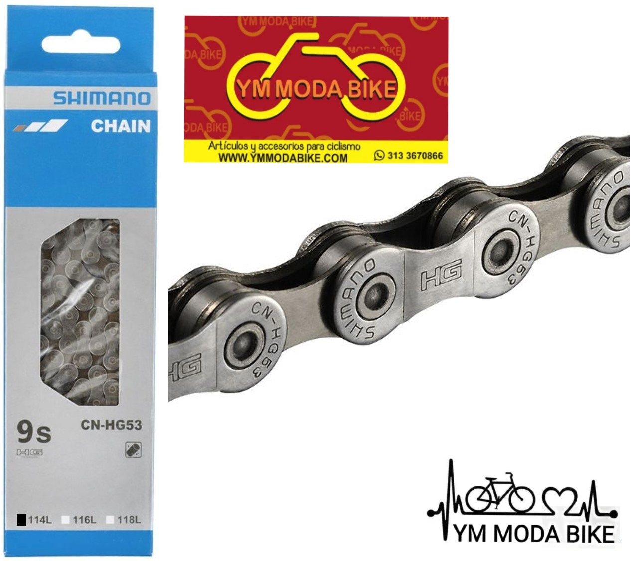 CADENILLAS PARA BICICLETA - Imagen 9